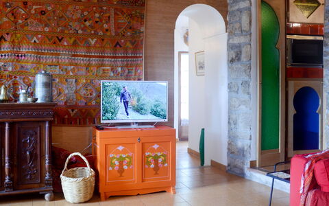 Schöner Stern: Zimmer, Eigentum, Möbel, Orange, Interior Design, Haus, Gebäude, Wand, Fussboden, Decke