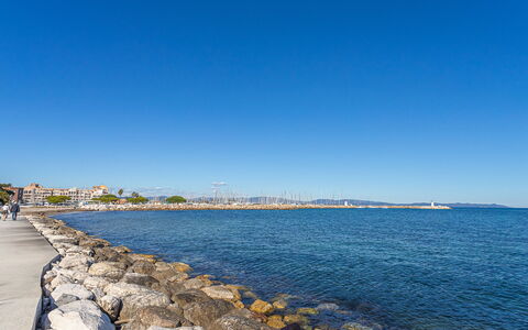 Hyères 203: Blauw, Water, Watervoorraden, Zwemwater, Kust,  Felsen\, Kust En Oceanic Landvormen, Horizon, Waterweg, Zee