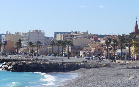 Cagnes Provencal: Kyst, Strand, Hav, Coastal Og Oceaniske Landskabsformer, Kyst, Ferie, Ocean, Sand, Turistattraktion
