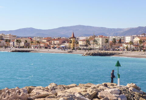 Le Maresol: Lucht, Kust, Strand, Kust En Oceanic Landvormen, Kust, Zee, Zomer, Recreatie, Vakantie, Bank