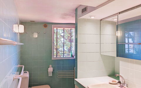 Balcon D'Azur: Bathroom, Interior Design, Bathroom Sink, Plumbing Fixture, Wall, Flooring, Sink, Floor, Tap, Plumbing
