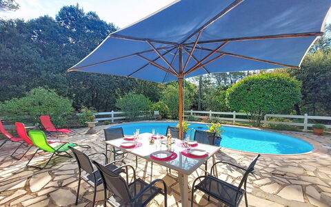 Moun Pantai: Furniture, Umbrella, Outdoor Furniture, Chair, Table, Swimming Pool, Outdoor Table, Shade, Kitchen & Dining Room Table, Leisure