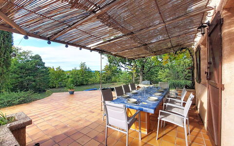 Lou Pantail: Piscina, Ricorrere, Hotel, Shade, Villa, Balcone, Eco Hotel, Resort Citta ', Fotografia Aerea